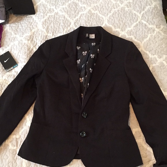 short black blazer